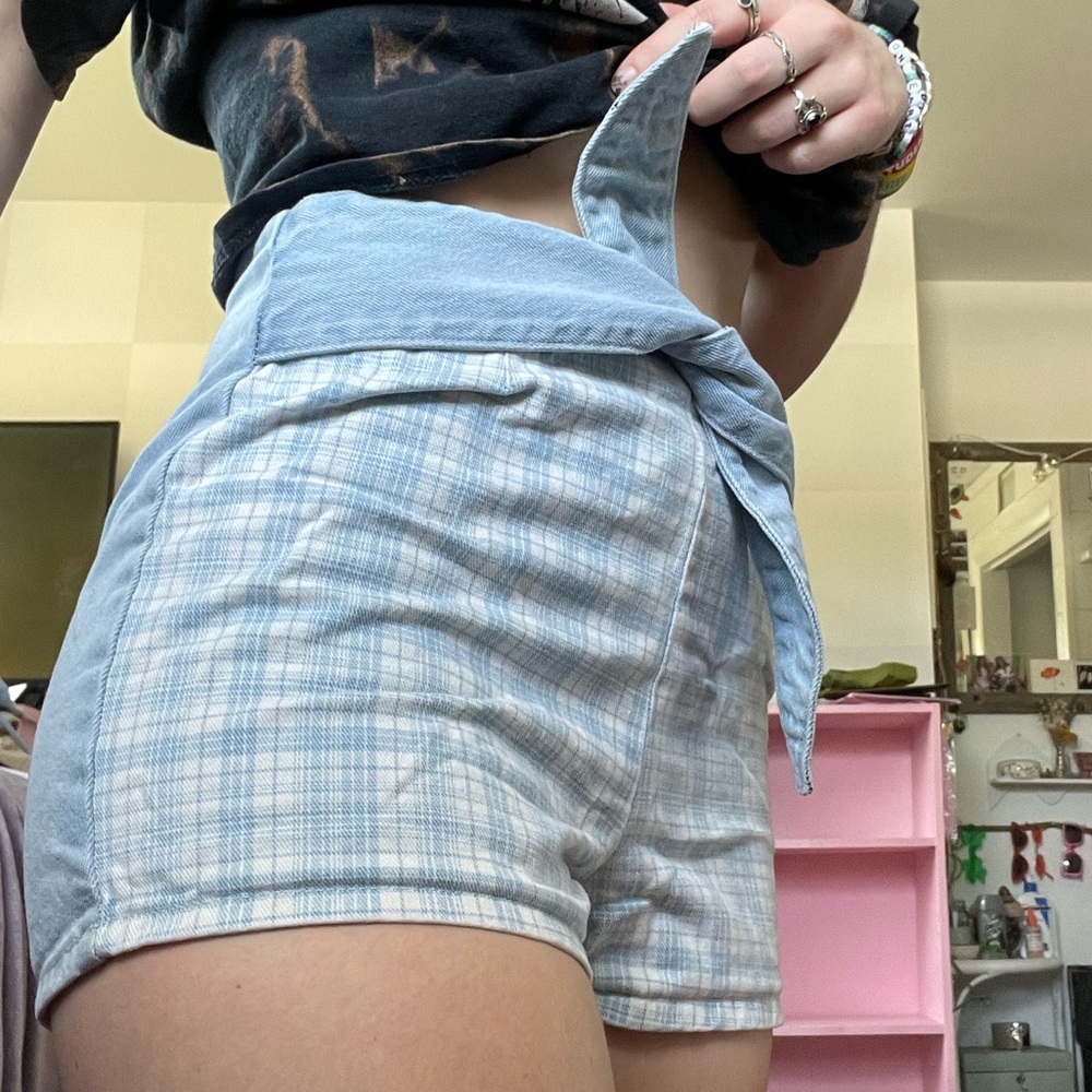 BDG denim shorts